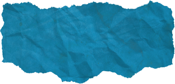 Blue Torn Paper
